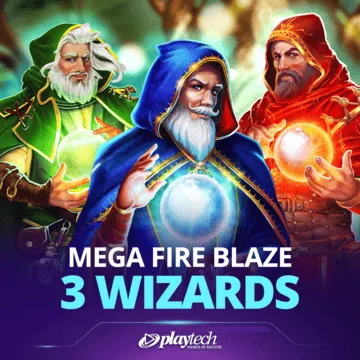 Mega Fire Blaze: 3 Wizards